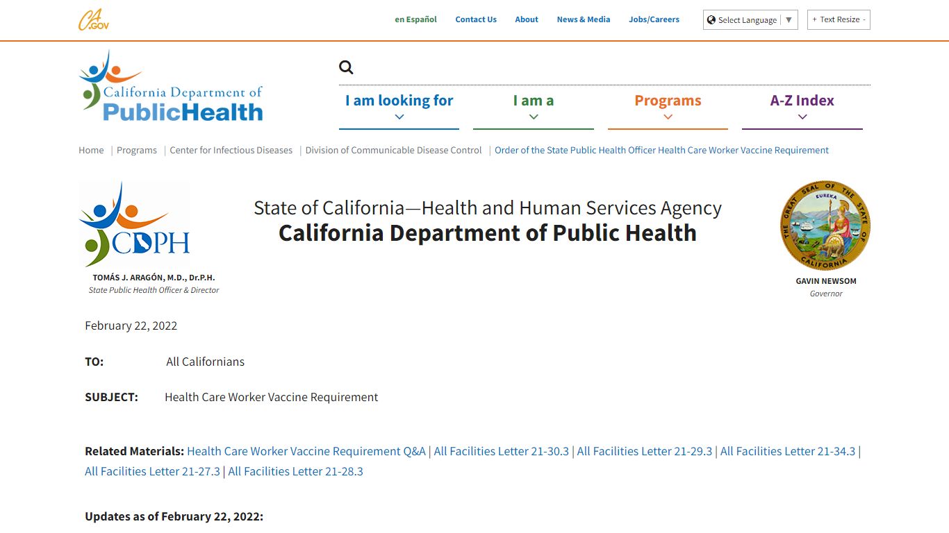 California Department of Public Health